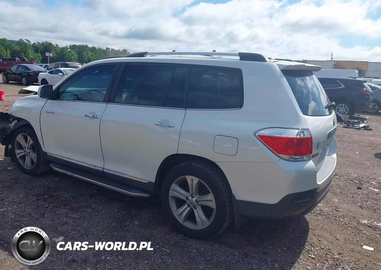 2013 Toyota Highlander Limited V6 VIN:5TDYK3EH3DS133321 - 3