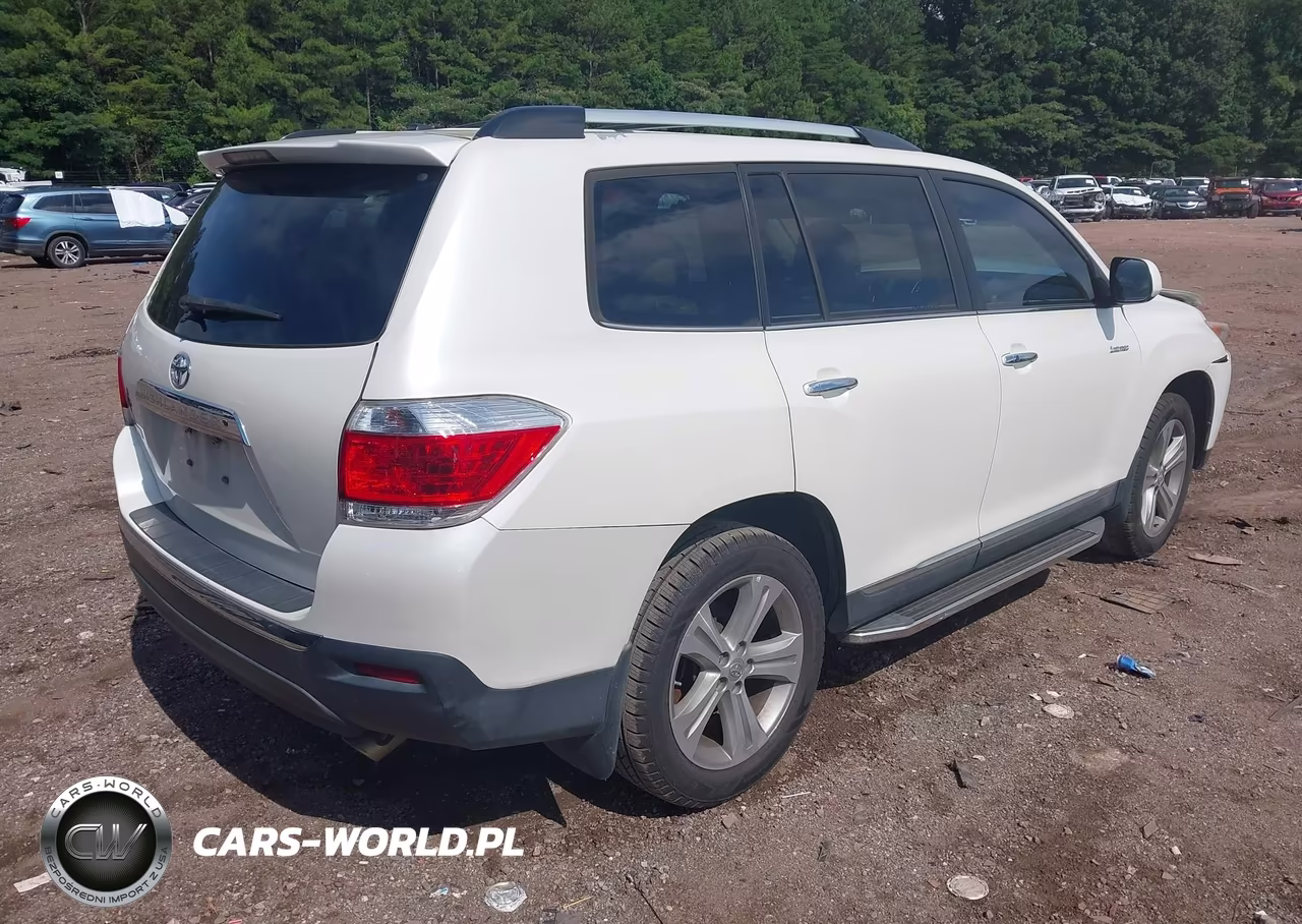 2013 Toyota Highlander Limited V6 VIN:5TDYK3EH3DS133321 - 4