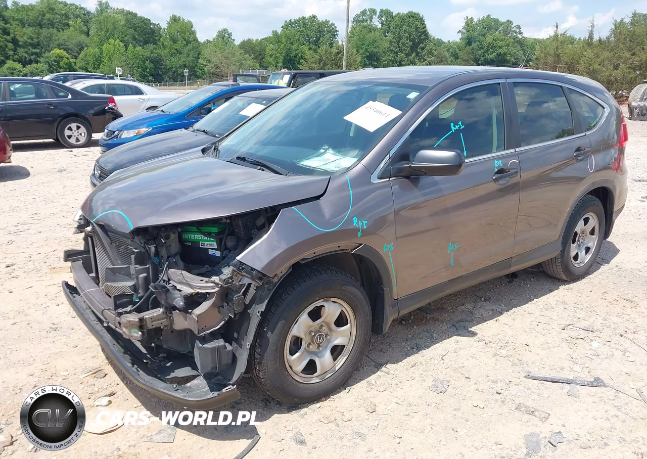 2015 Honda Cr-V Lx VIN:2HKRM3H33FH507126 - 2