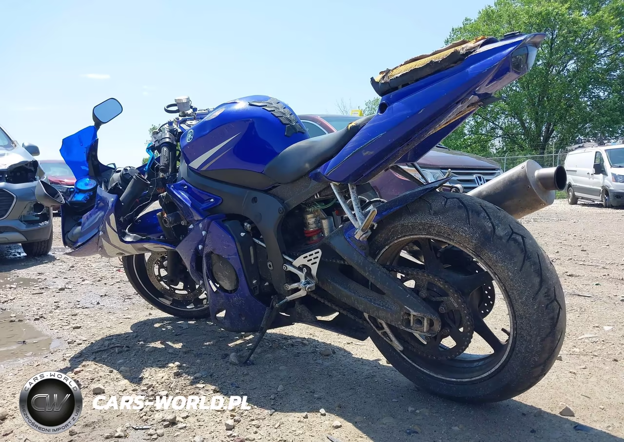 2003 Yamaha Yzfr6 L VIN:JYARJ06Y73A001058 - 3