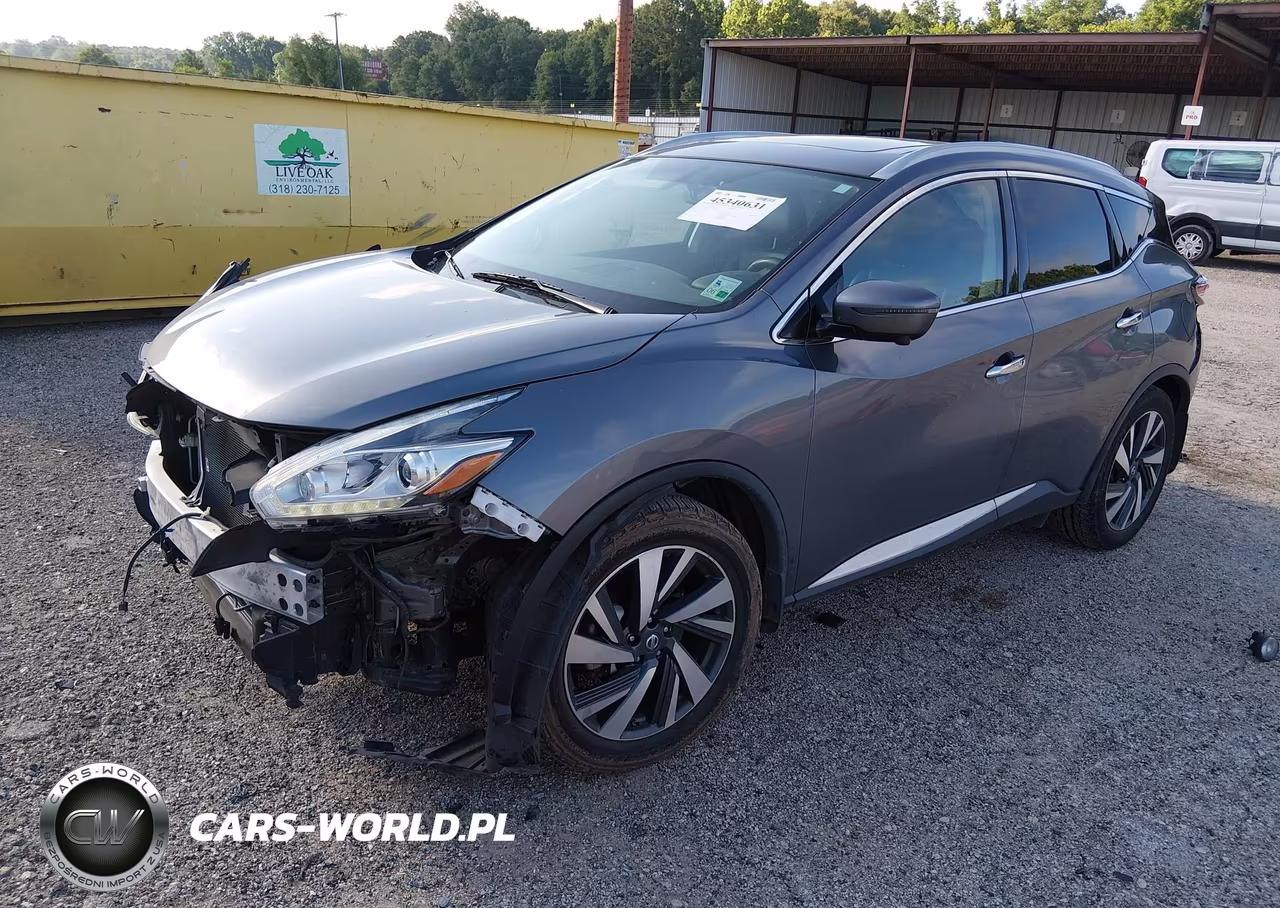 2018 Nissan Murano Platinum VIN:5N1AZ2MG9JN107528 - 2