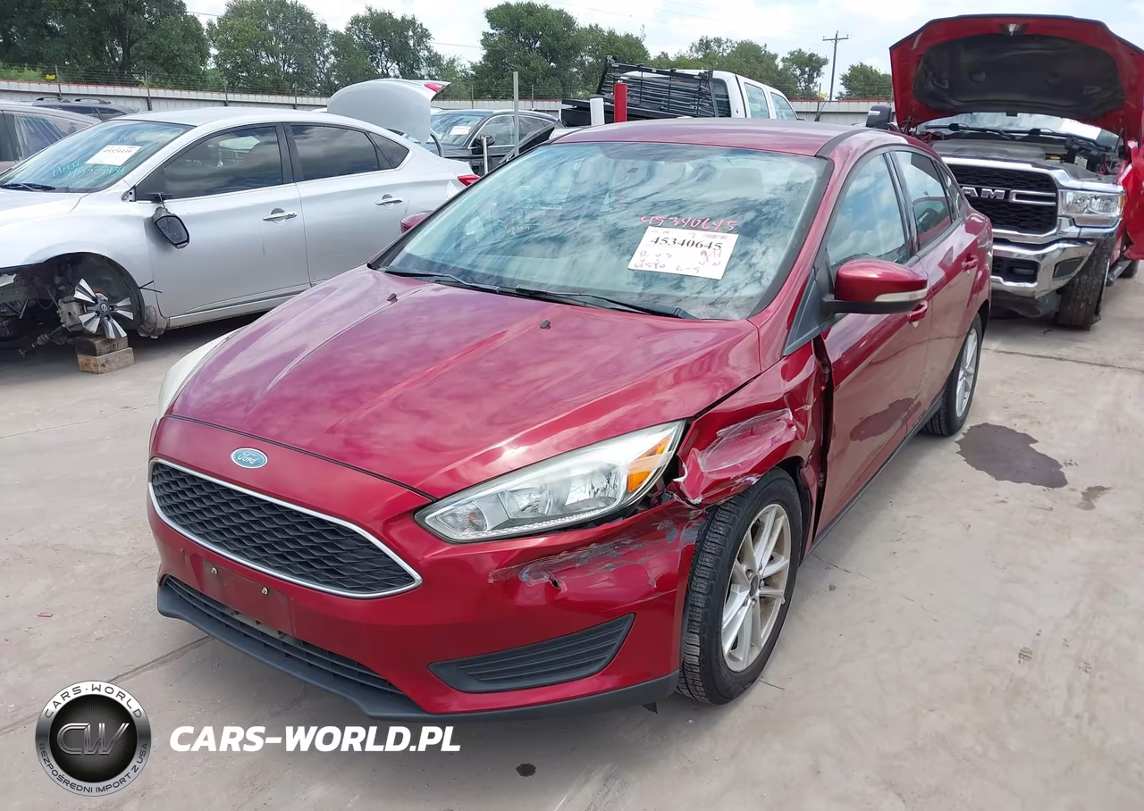 2015 Ford Focus Se VIN:1FADP3F26FL248418 - 2