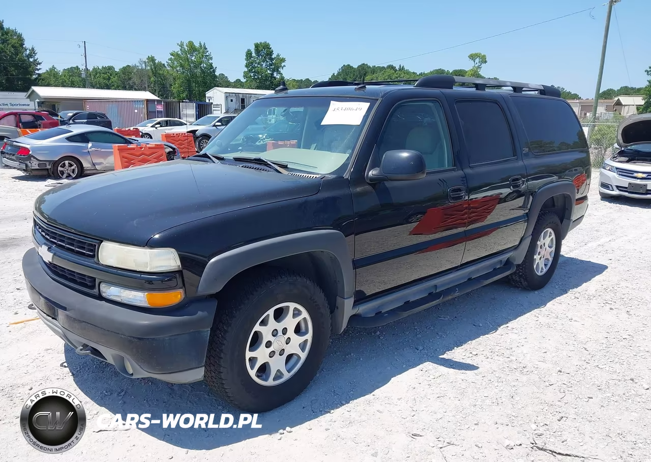 2003 Chevrolet Suburban 1500 Z71 VIN:3GNFK16Z43G127602 - 2
