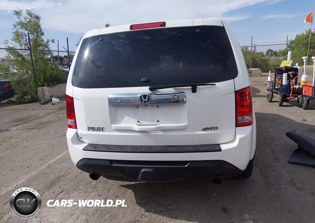 2012 Honda Pilot Ex-L VIN:5FNYF4H51CB048797 - 15