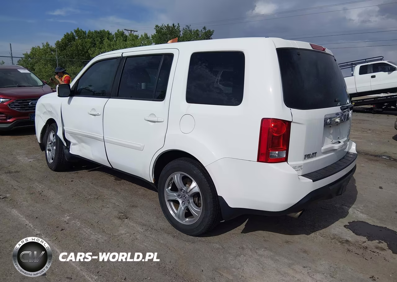 2012 Honda Pilot Ex-L VIN:5FNYF4H51CB048797 - 3