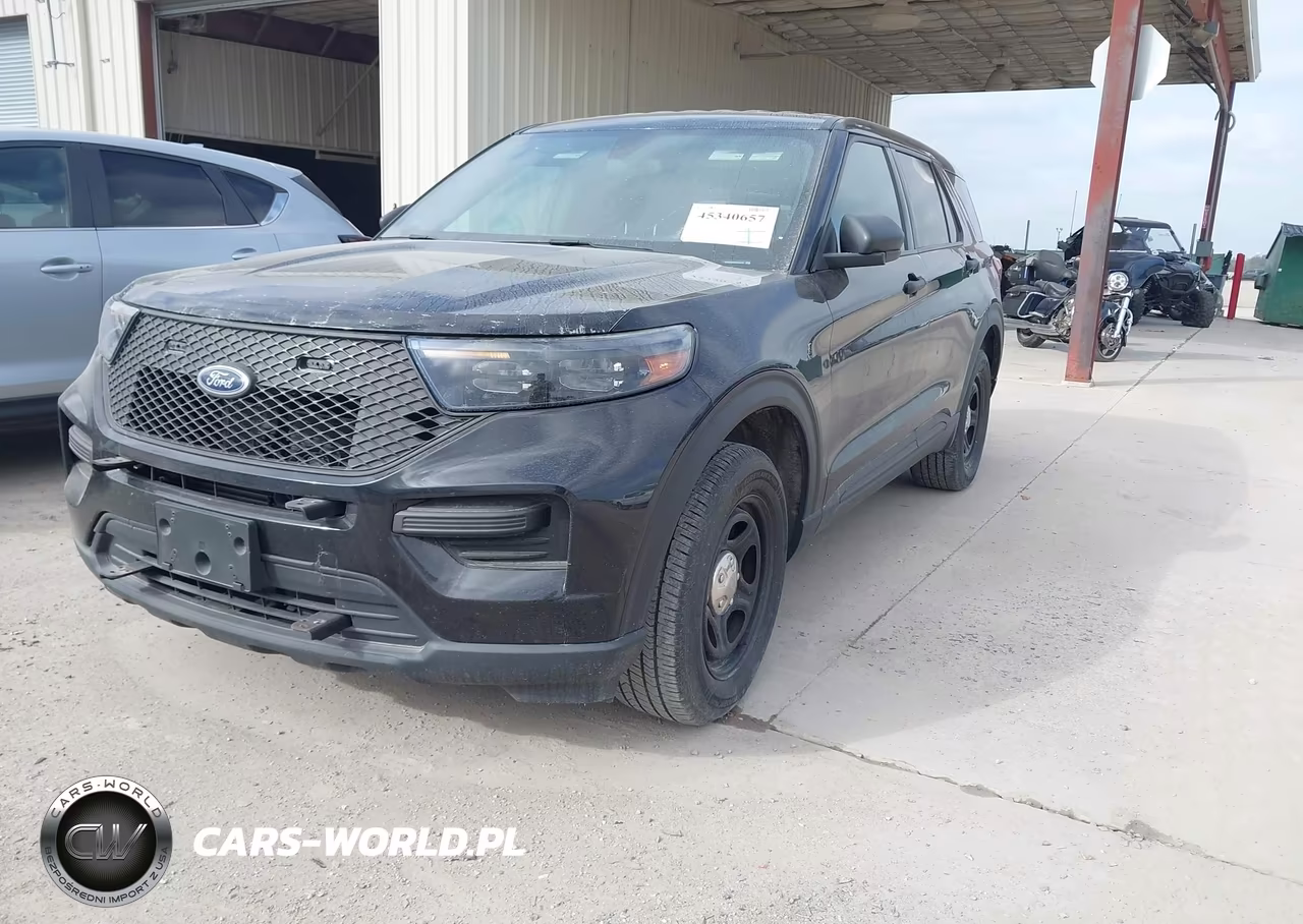 2022 Ford Police Interceptor Utility VIN:1FM5K8AB2NGA31212 - 2