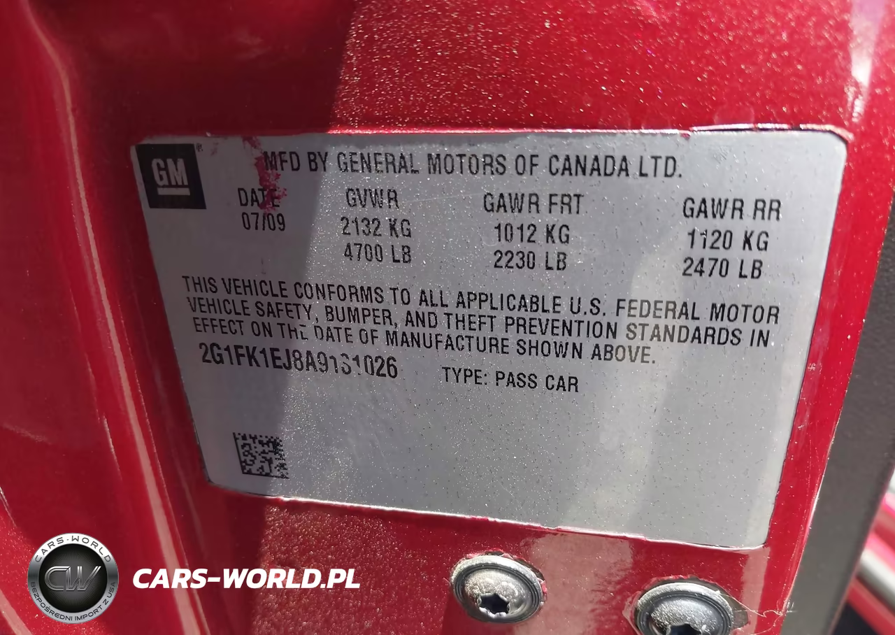 2010 Chevrolet Camaro 2Ss VIN:2G1FK1EJ8A9131026 - 9