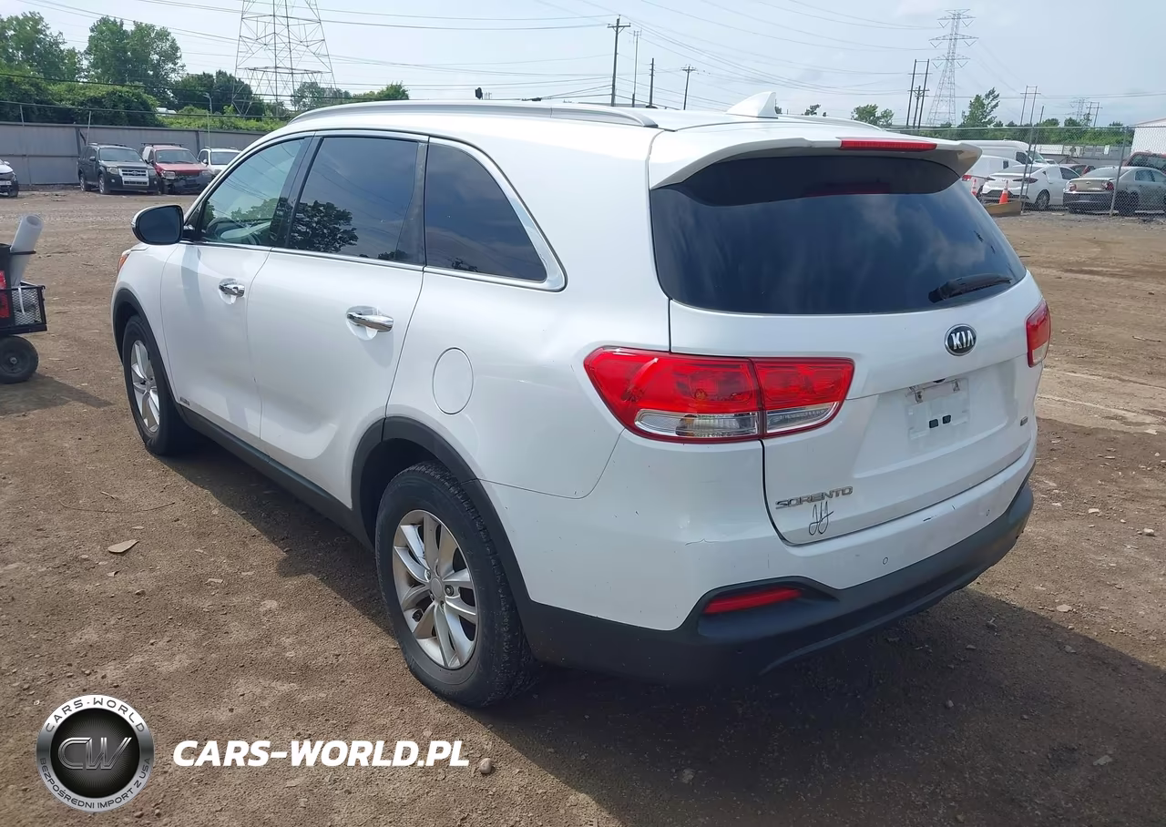 2016 Kia Sorento 2.4L Lx VIN:5XYPGDA30GG155405 - 3
