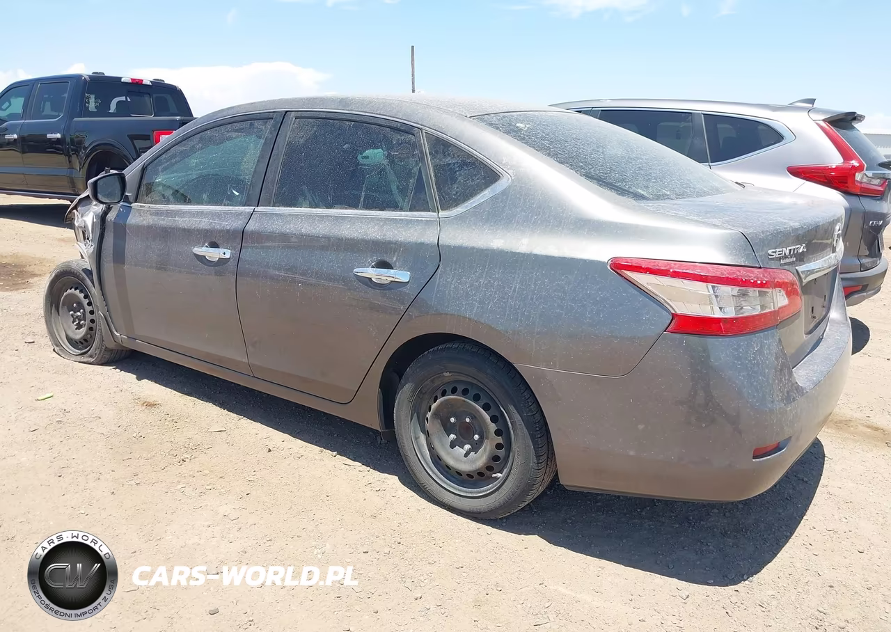 2015 Nissan Sentra S VIN:3N1AB7AP9FY354152 - 3