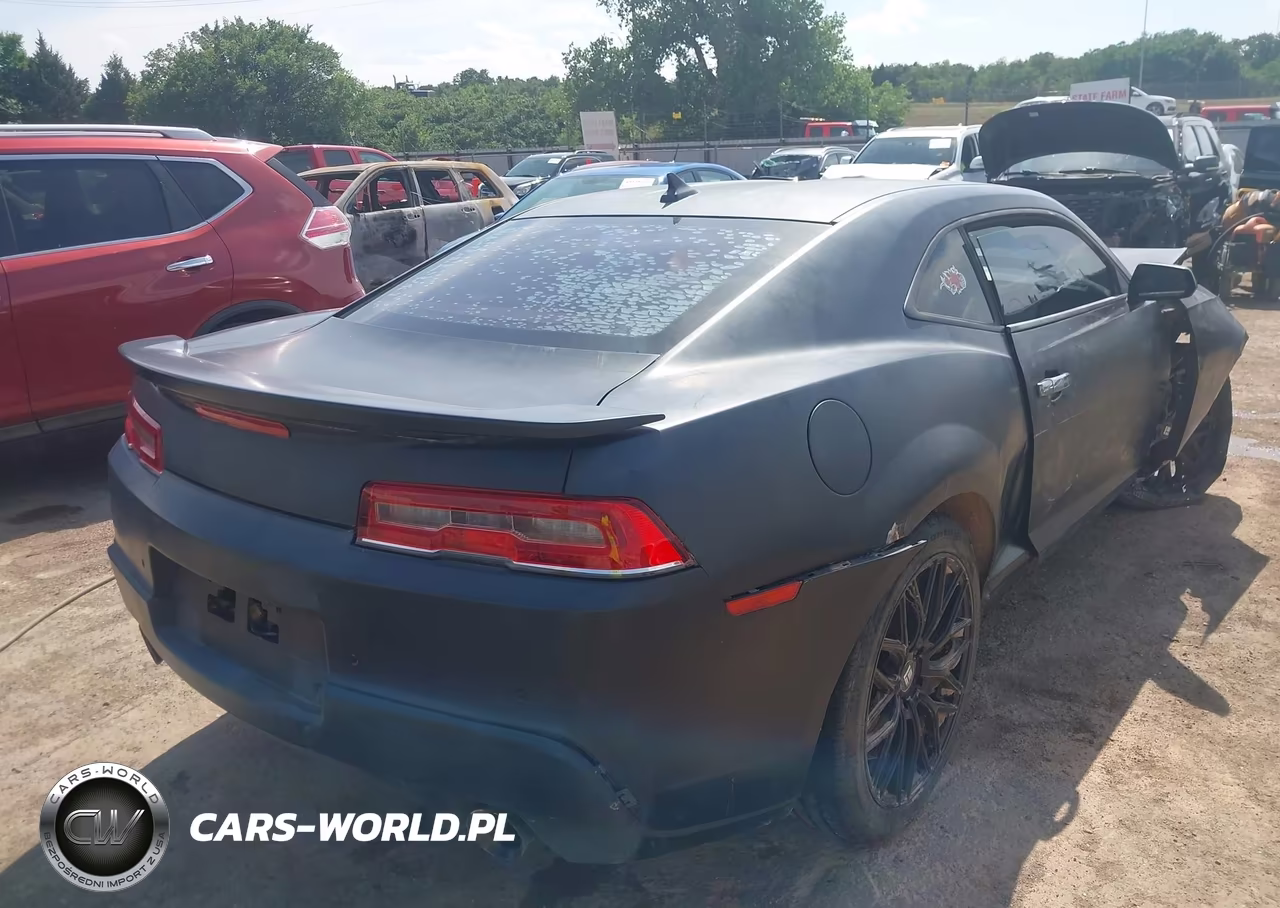 2014 Chevrolet Camaro 2Lt VIN:2G1FC1E39E9160250 - 4