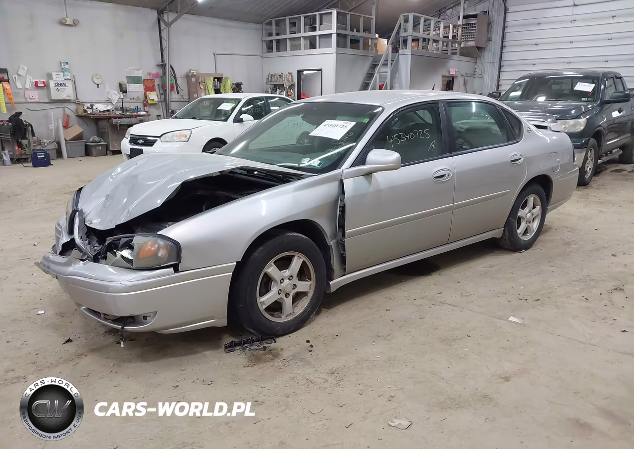 2005 Chevrolet Impala Ls VIN:2G1WH55K059200196 - 2