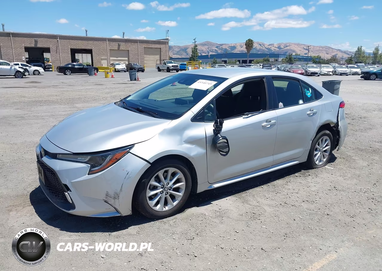 2020 Toyota Corolla Le VIN:JTDVPRAE1LJ092119 - 2