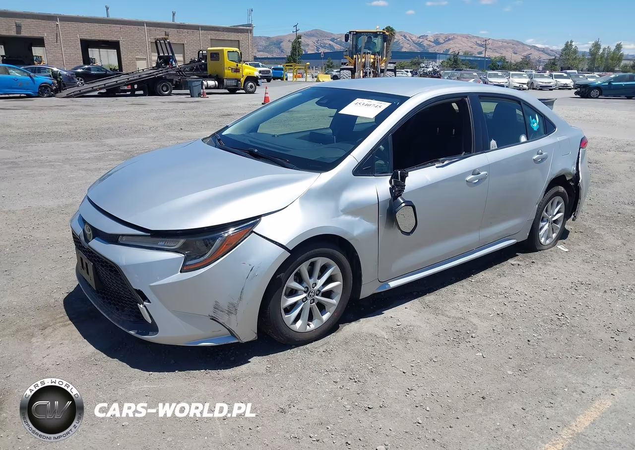 2020 Toyota Corolla Le VIN:JTDVPRAE1LJ092119 - 6