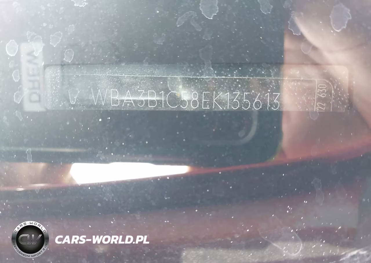 2014 BMW 320I VIN:WBA3B1C58EK135613 - 15