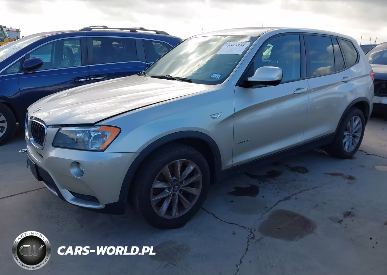2013 BMW X3 xDrive28I VIN:5UXWX9C56D0A14378 - 2