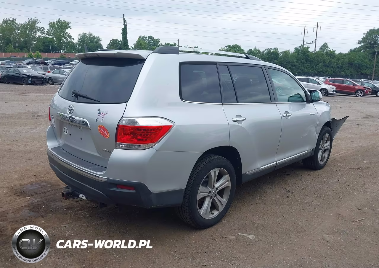 2012 Toyota Highlander Limited VIN:5TDDK3EH9CS129643 - 4