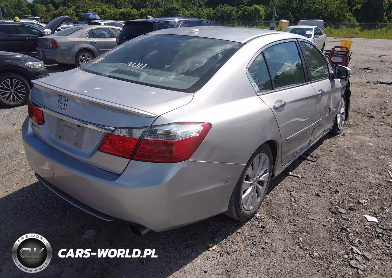 2013 Honda Accord Ex-L VIN:1HGCR2F86DA007922 - 4