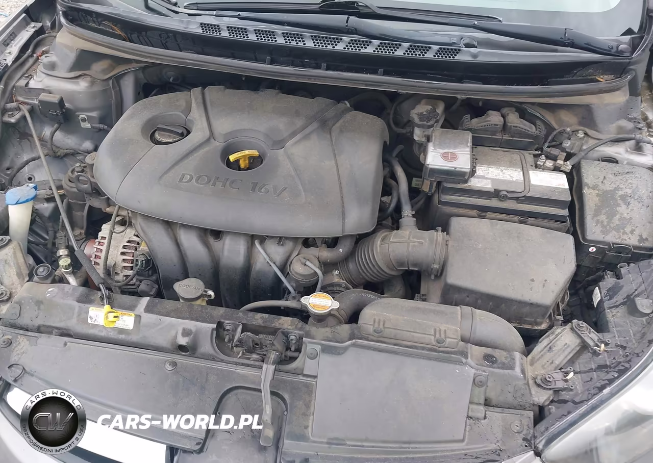 2012 Hyundai Elantra Gls VIN:5NPDH4AE2CH094238 - 10