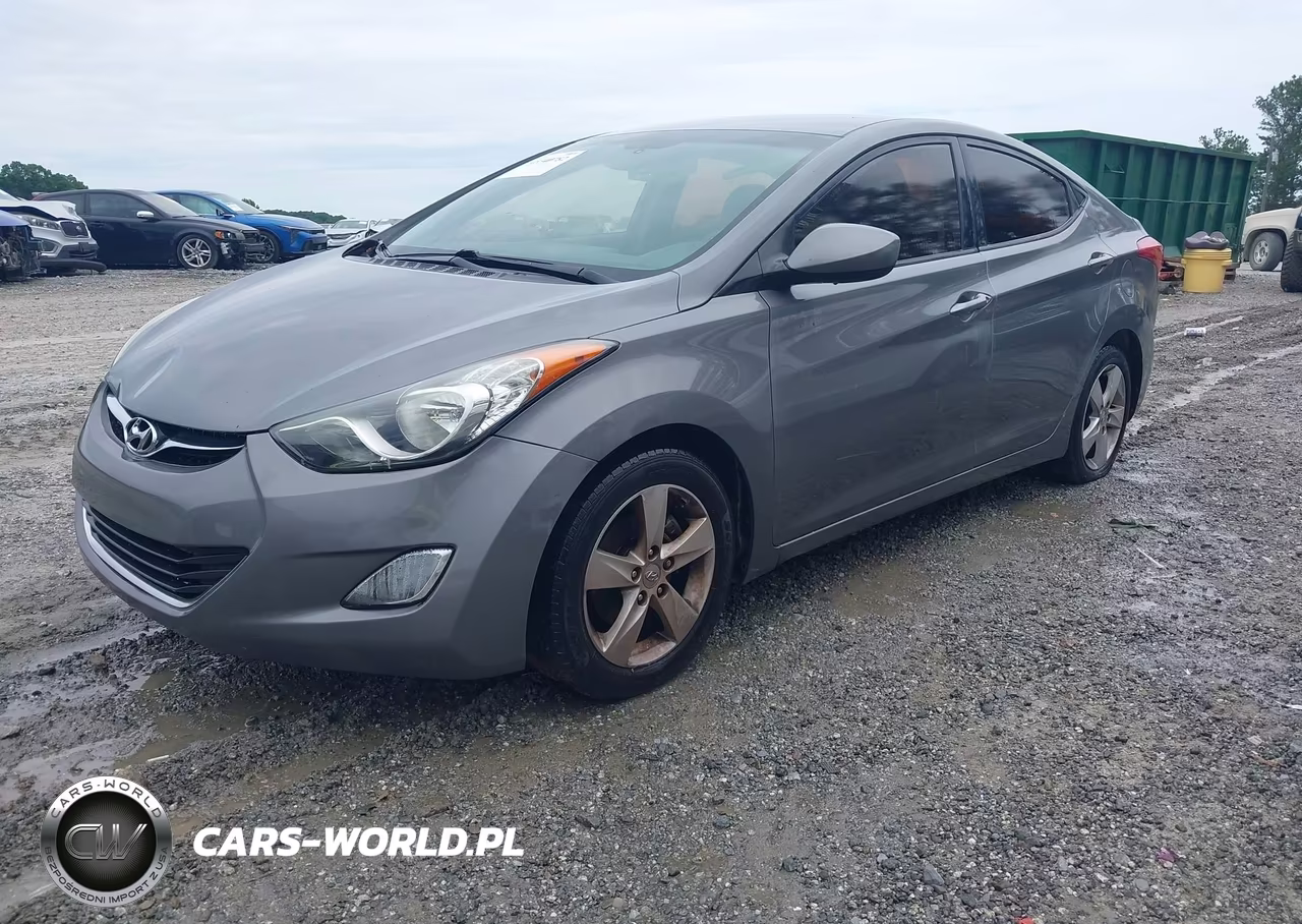 2012 Hyundai Elantra Gls VIN:5NPDH4AE2CH094238 - 2