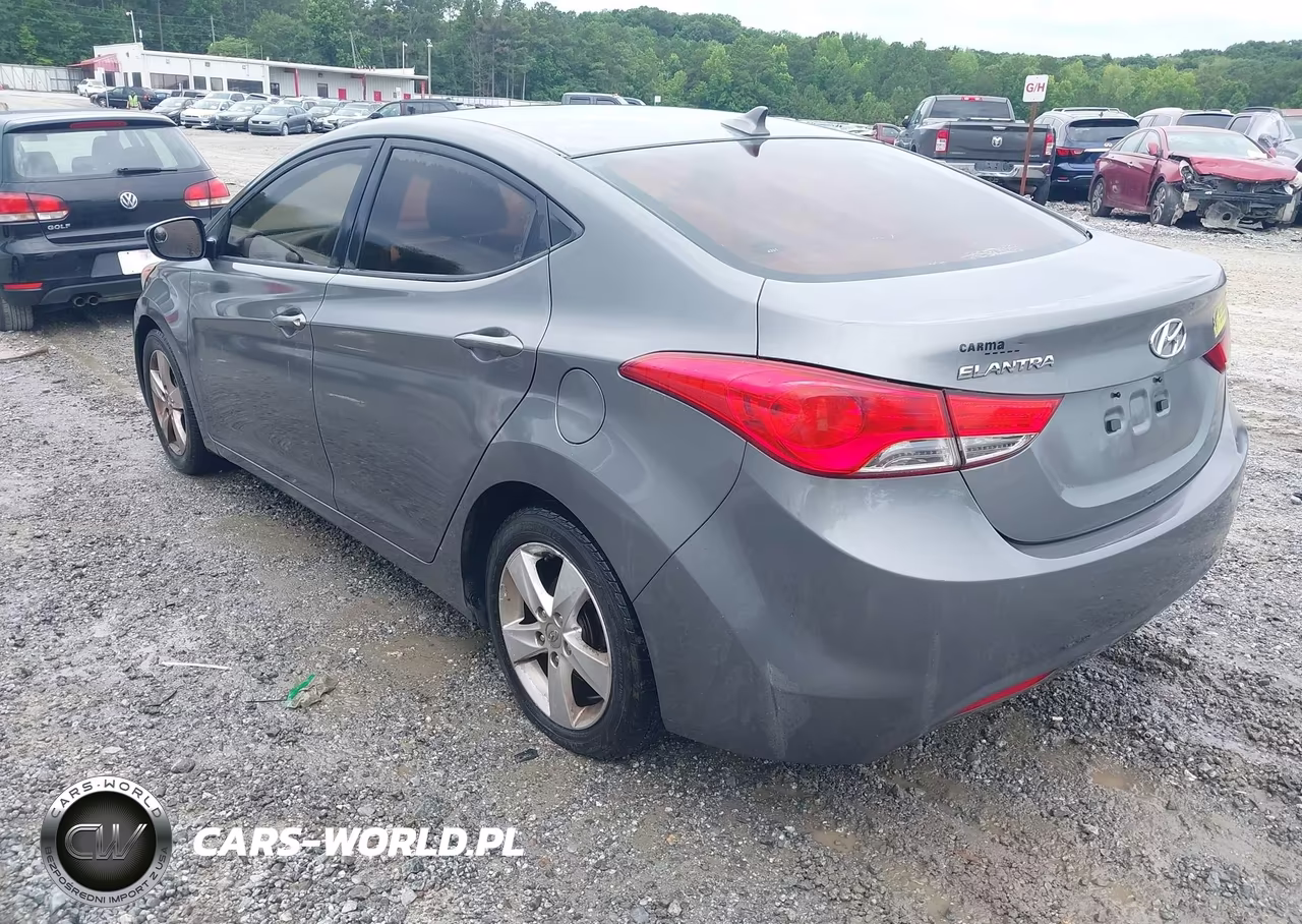 2012 Hyundai Elantra Gls VIN:5NPDH4AE2CH094238 - 3