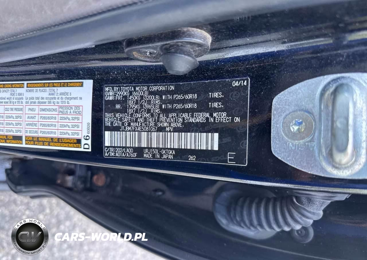 2014 Lexus Gx 460 VIN:JTJBM7FX4E5081067 - 9