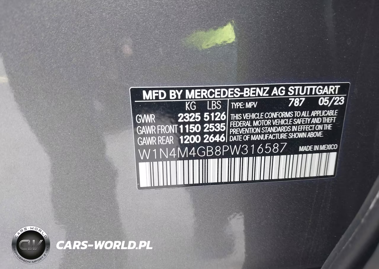 2023 Mercedes-Benz Glb 250 VIN:W1N4M4GB8PW316587 - 9
