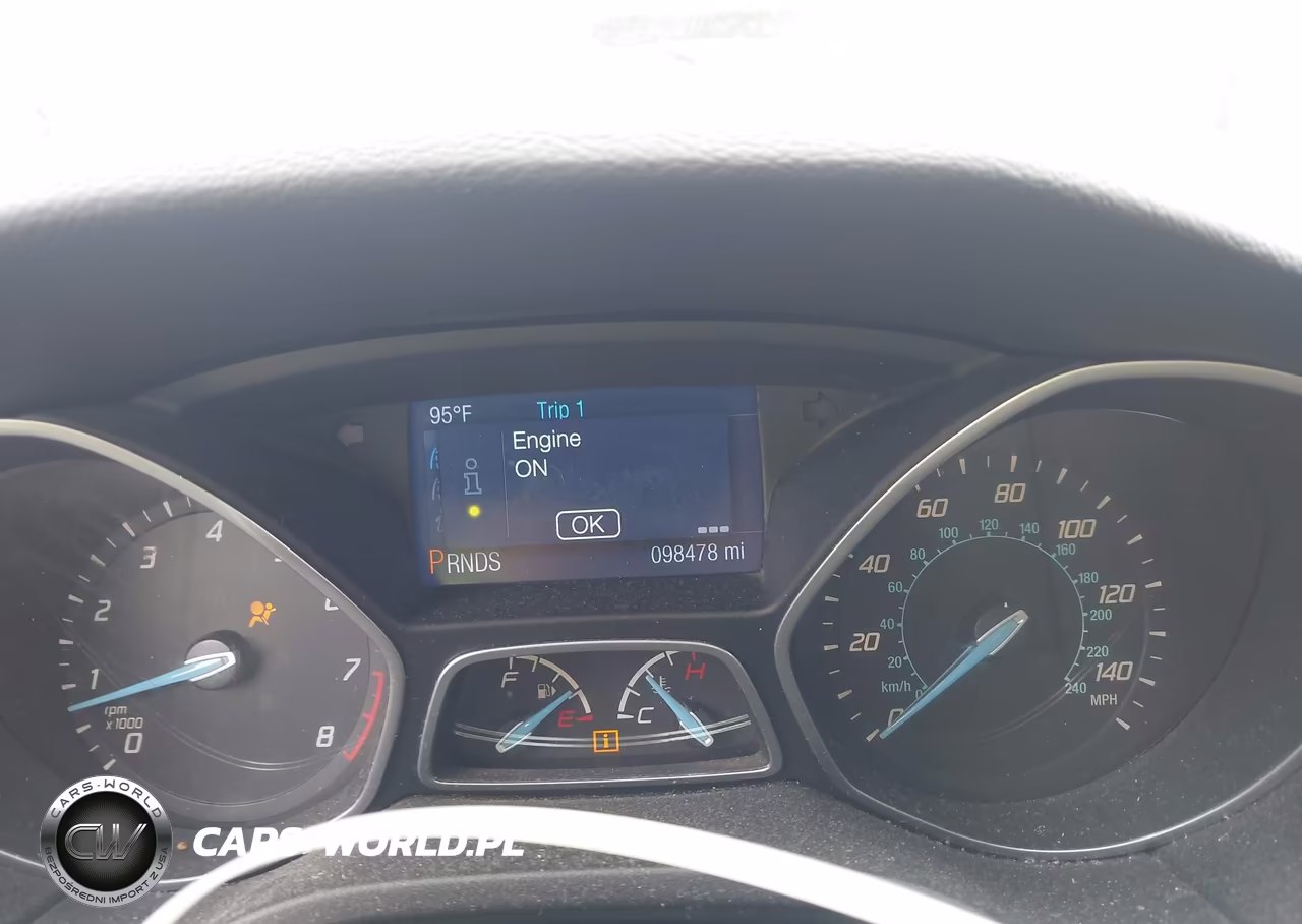 2014 Ford Focus Se VIN:1FADP3F28EL233840 - 7
