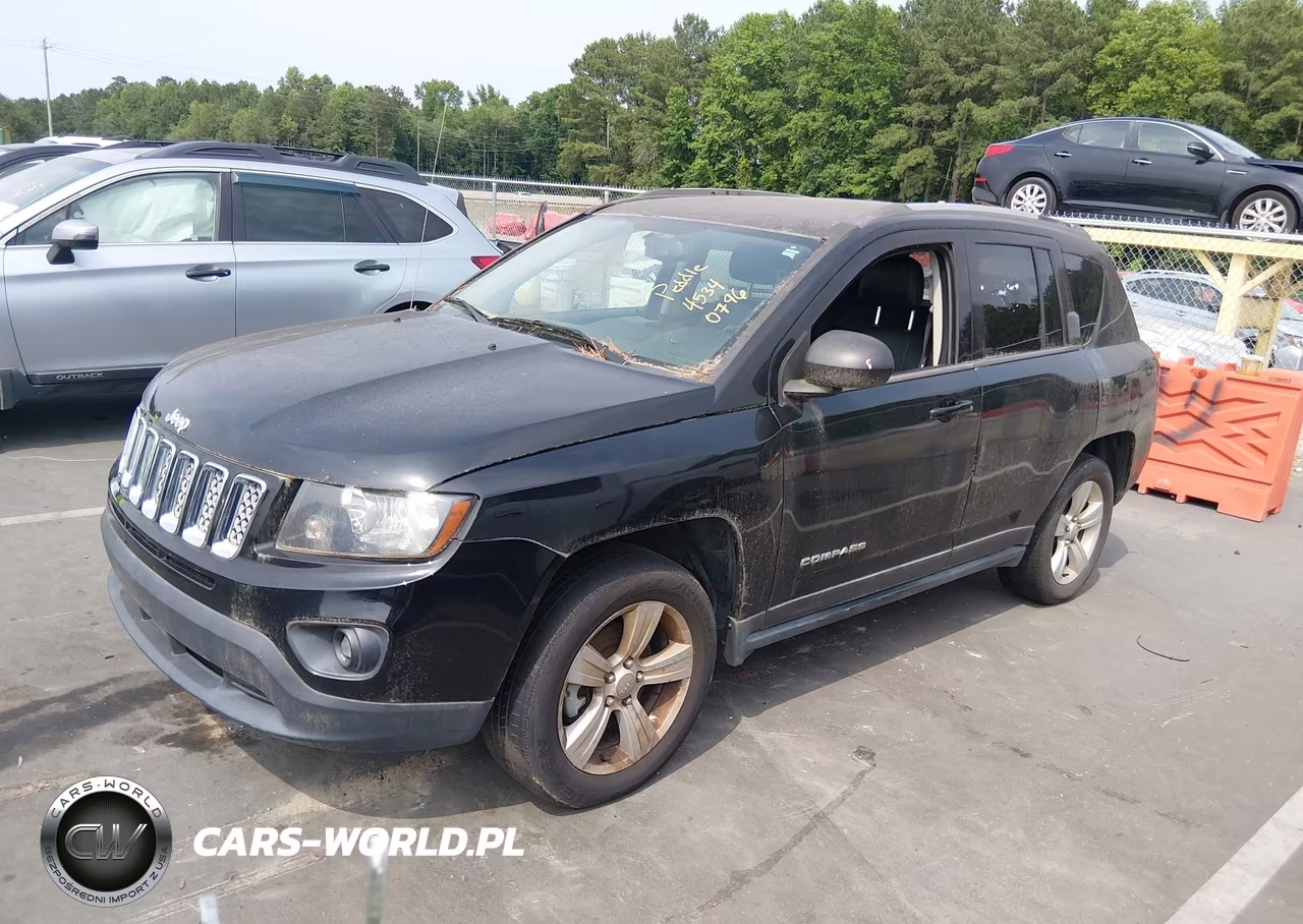 2017 Jeep Compass Latitude 4X4 VIN:1C4NJDEB9HD154585 - 2