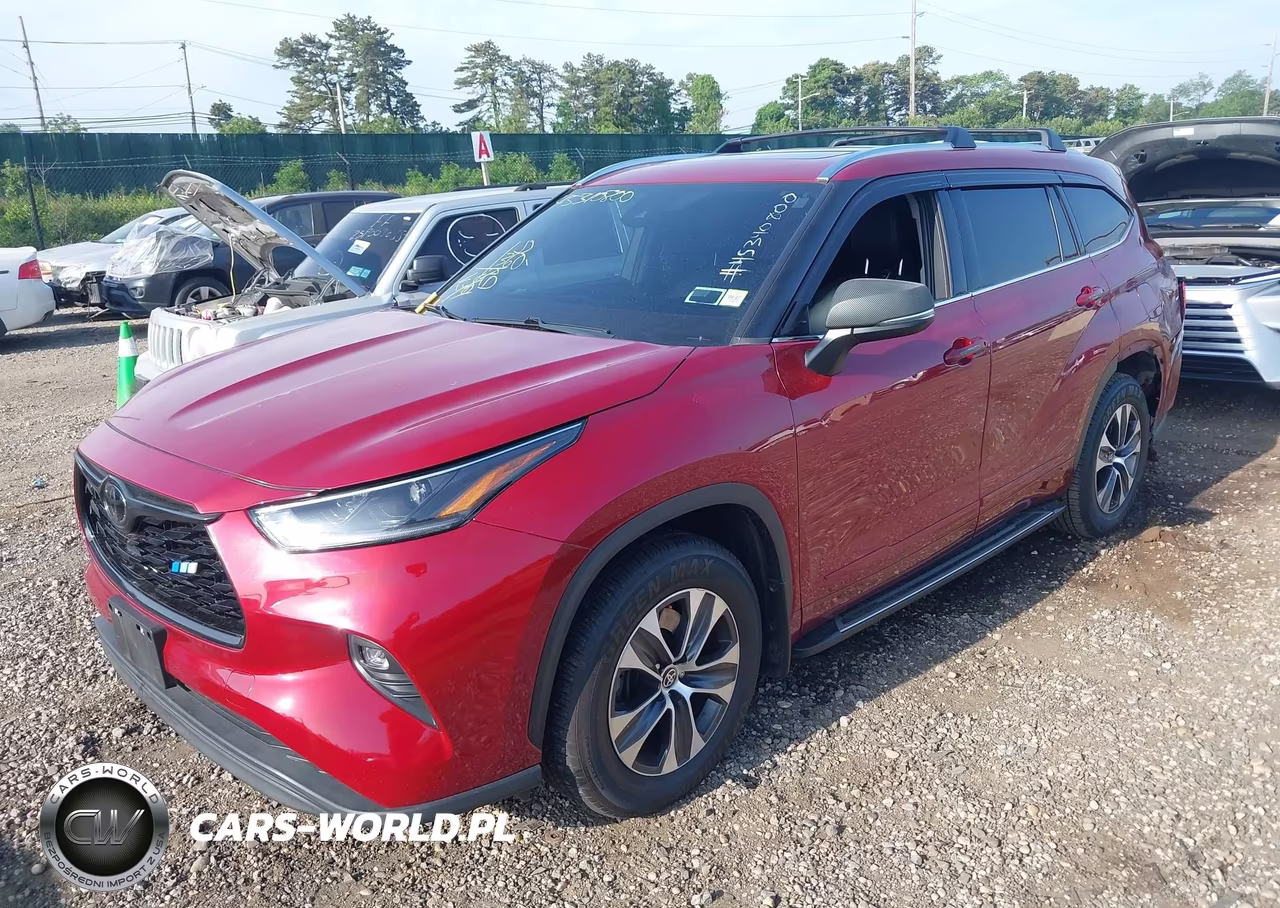 2021 Toyota Highlander Xle VIN:5TDHZRBH7MS078245 - 2