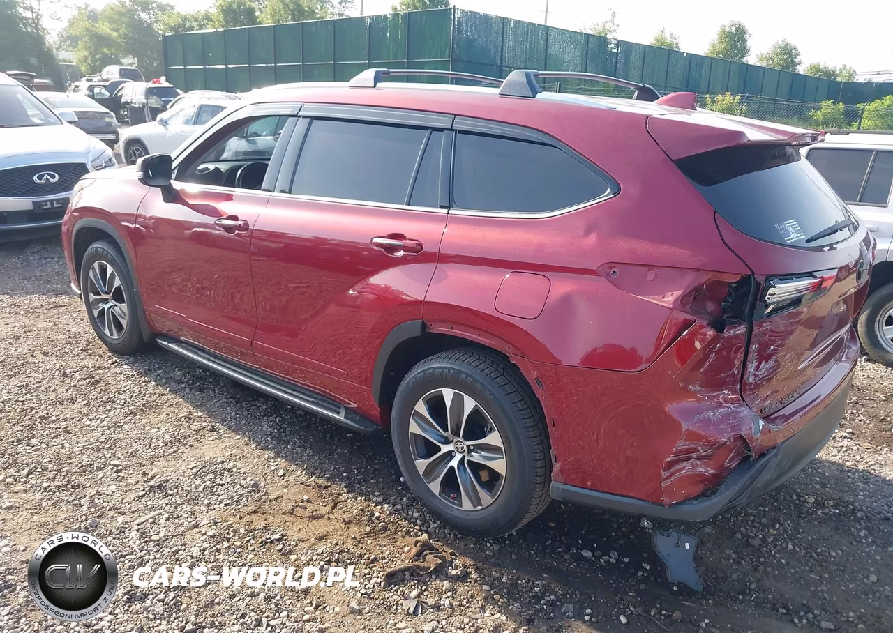 2021 Toyota Highlander Xle VIN:5TDHZRBH7MS078245 - 3