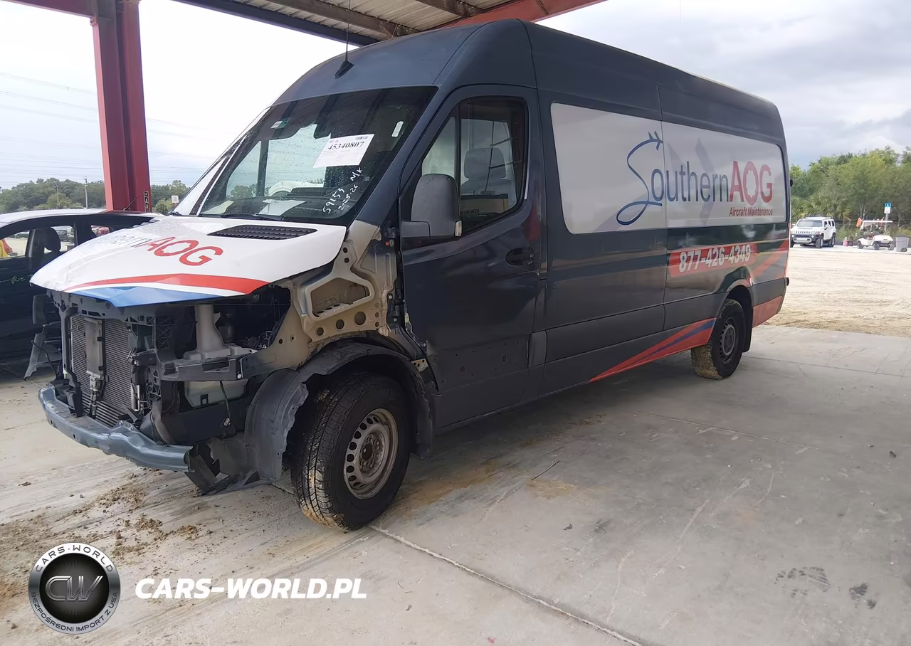 2019 Mercedes-Benz Sprinter 2500 High Roof V6 VIN:WD4PF1CD8KP116483 - 2