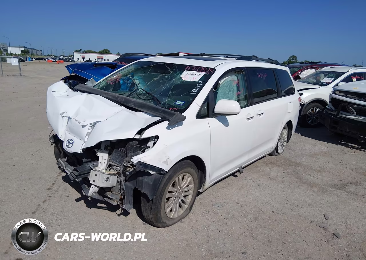 2012 Toyota Sienna Xle V6 8 Passenger VIN:5TDYK3DC2CS186774 - 2