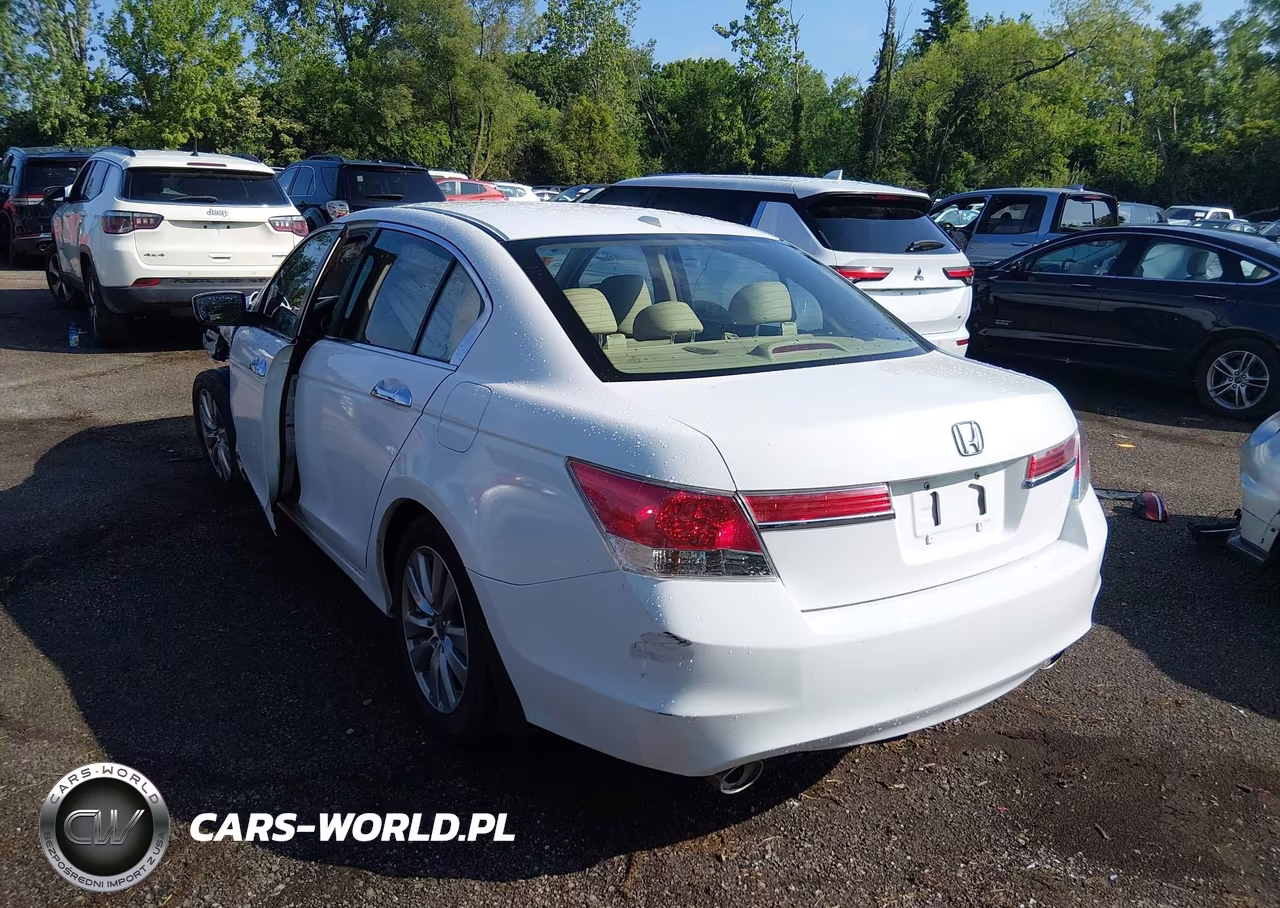 2012 Honda Accord 3.5 Ex-L VIN:1HGCP3F81CA009801 - 3