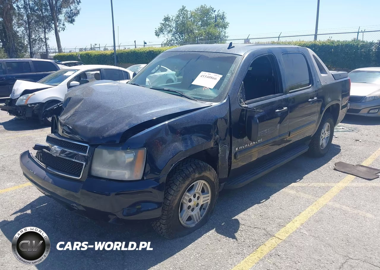 2007 Chevrolet Avalanche 1500 Ls VIN:3GNEC12J47G267518 - 2