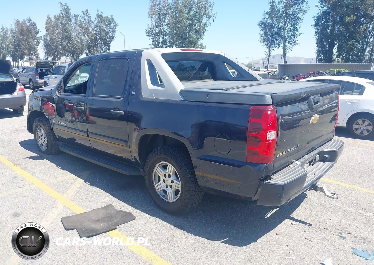 2007 Chevrolet Avalanche 1500 Ls VIN:3GNEC12J47G267518 - 3