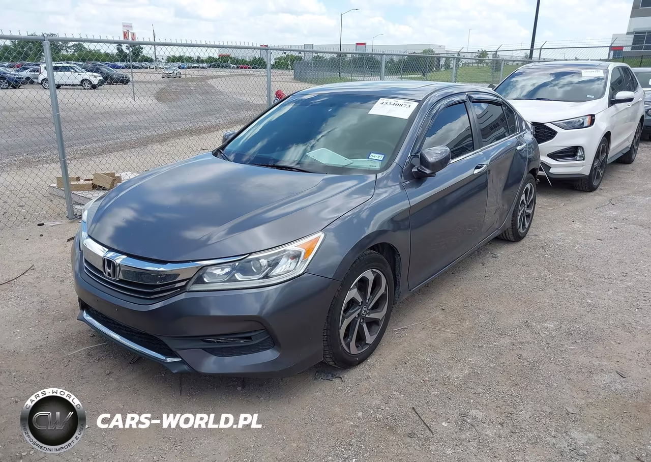 2016 Honda Accord Ex VIN:1HGCR2F7XGA014545 - 2