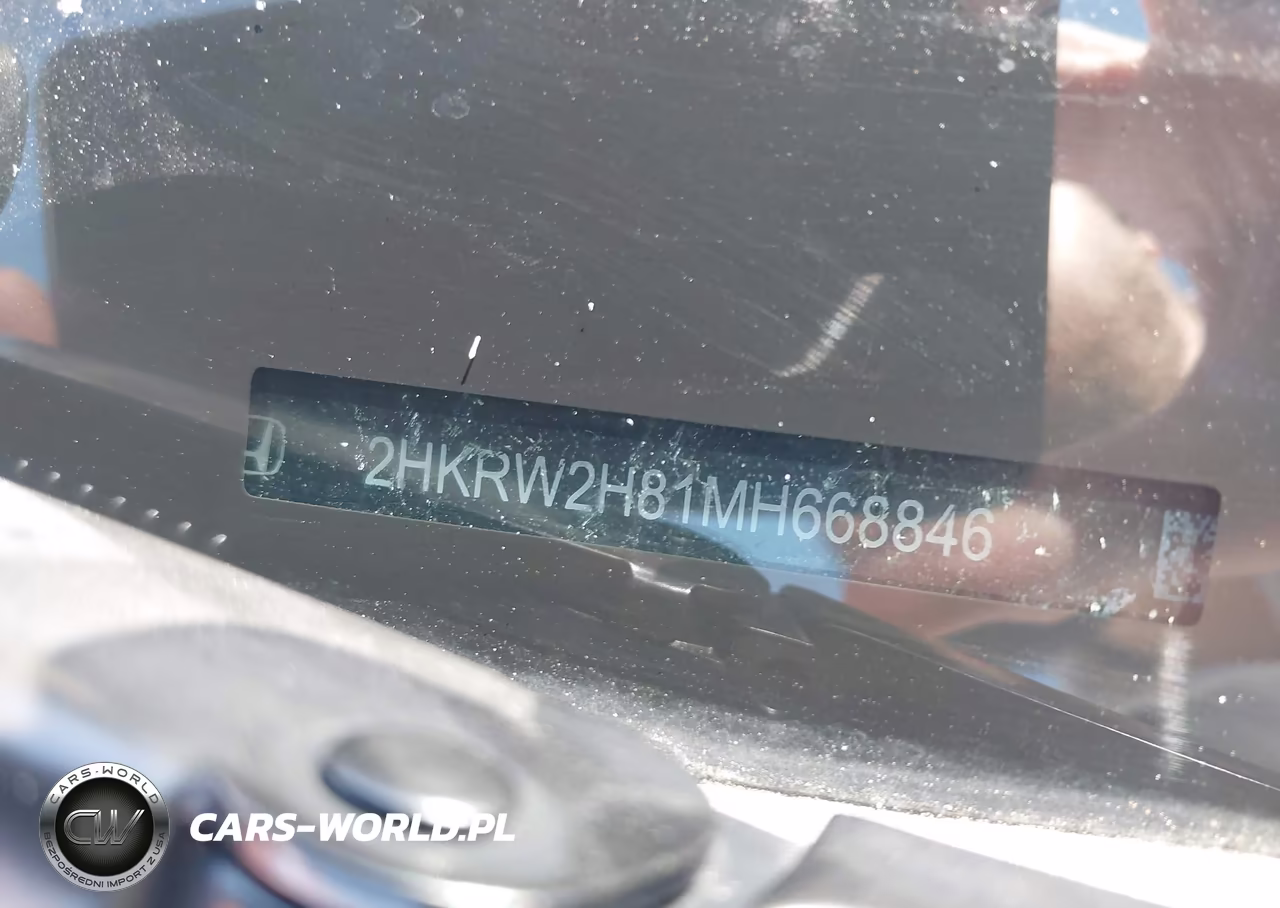2021 Honda Cr-V Awd Ex-L VIN:2HKRW2H81MH668846 - 18