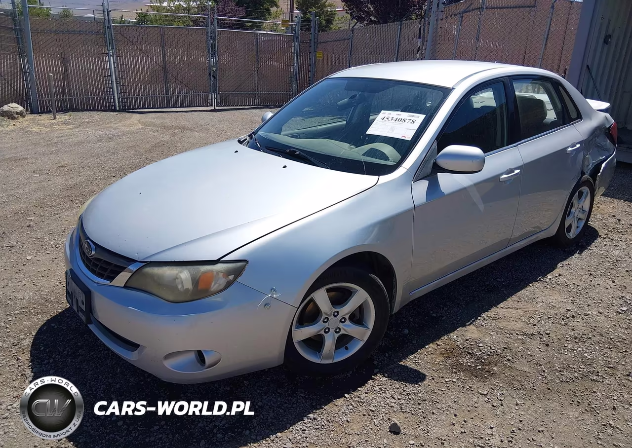 2008 Subaru Impreza (Natl) I W-Premium Pkg VIN:JF1GE61668H508496 - 2