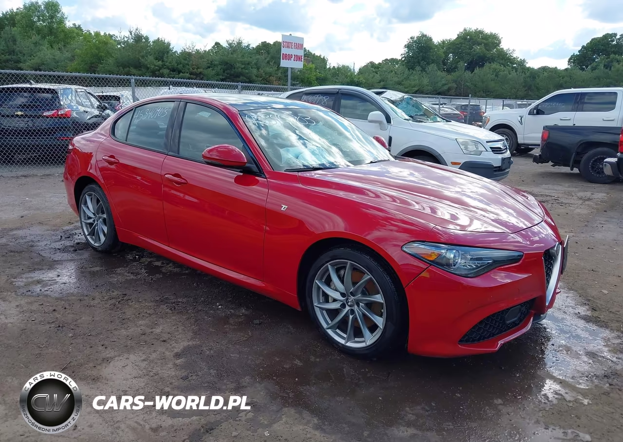 2023 Alfa Romeo Giulia Ti Awd VIN:ZARFANBN4P7670185 - 1