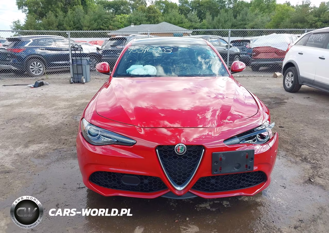 2023 Alfa Romeo Giulia Ti Awd VIN:ZARFANBN4P7670185 - 12
