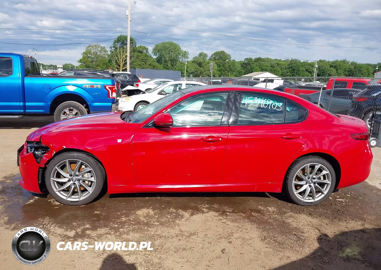 2023 Alfa Romeo Giulia Ti Awd VIN:ZARFANBN4P7670185 - 14