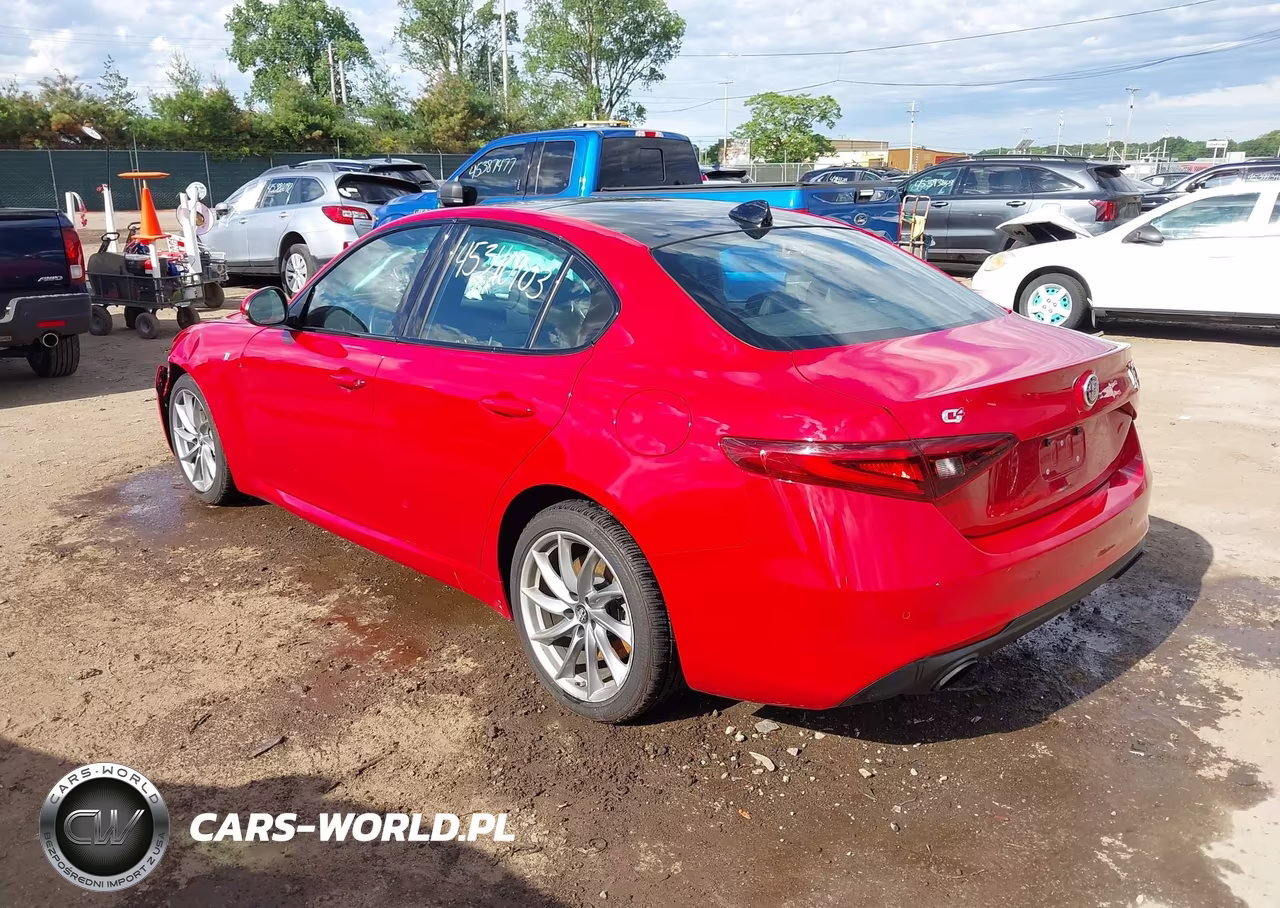 2023 Alfa Romeo Giulia Ti Awd VIN:ZARFANBN4P7670185 - 3