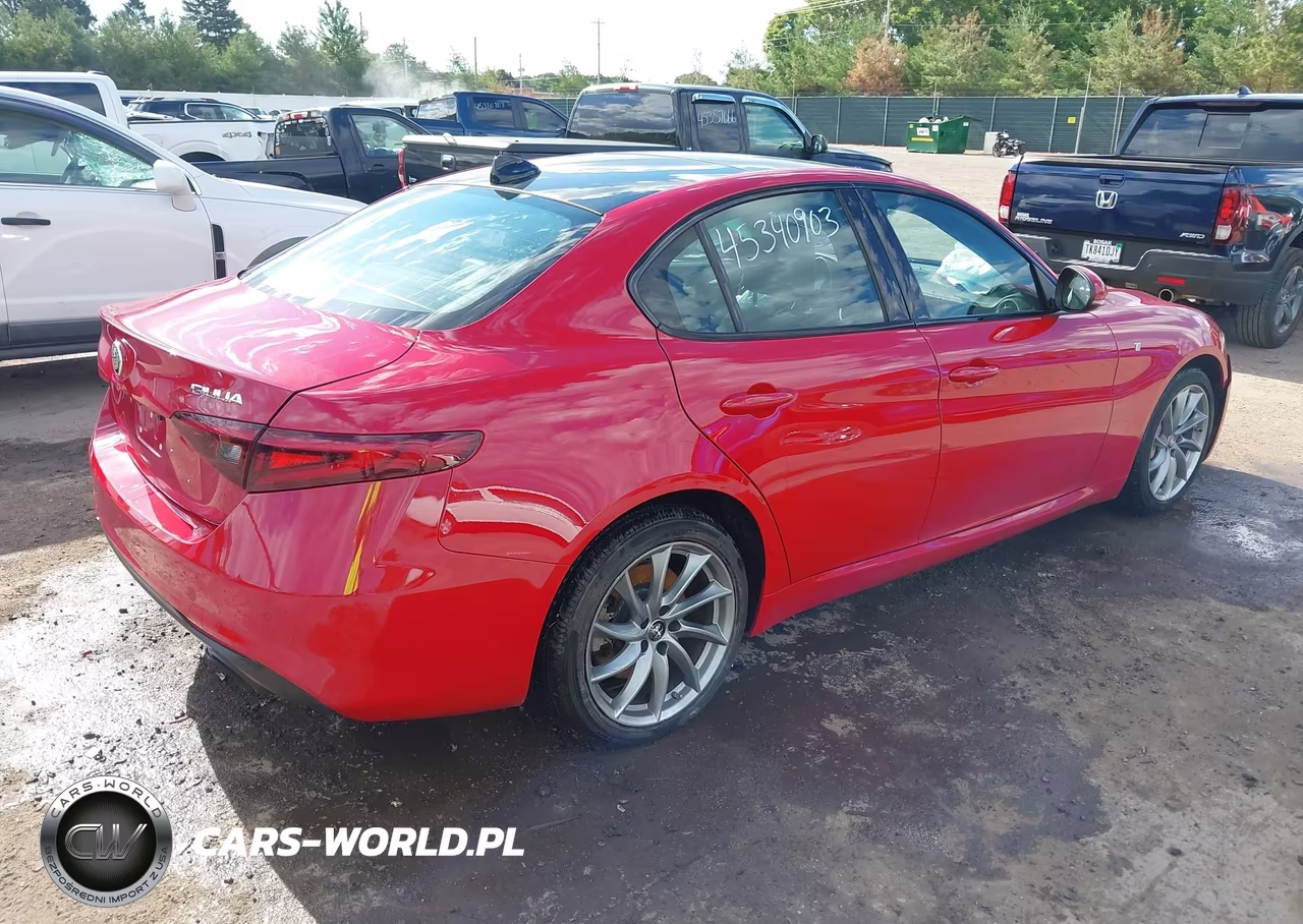 2023 Alfa Romeo Giulia Ti Awd VIN:ZARFANBN4P7670185 - 4