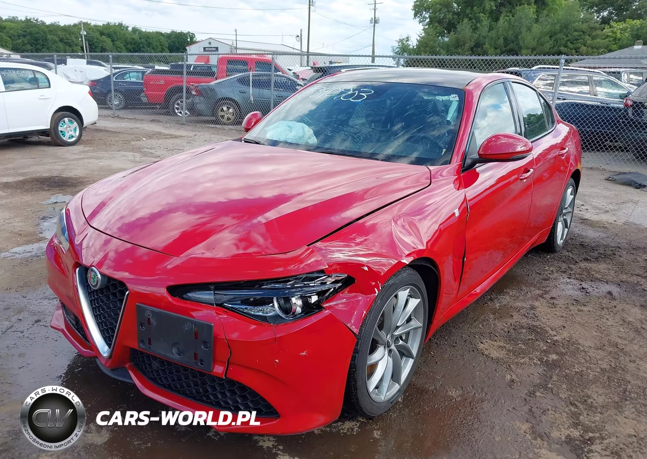 2023 Alfa Romeo Giulia Ti Awd VIN:ZARFANBN4P7670185 - 6