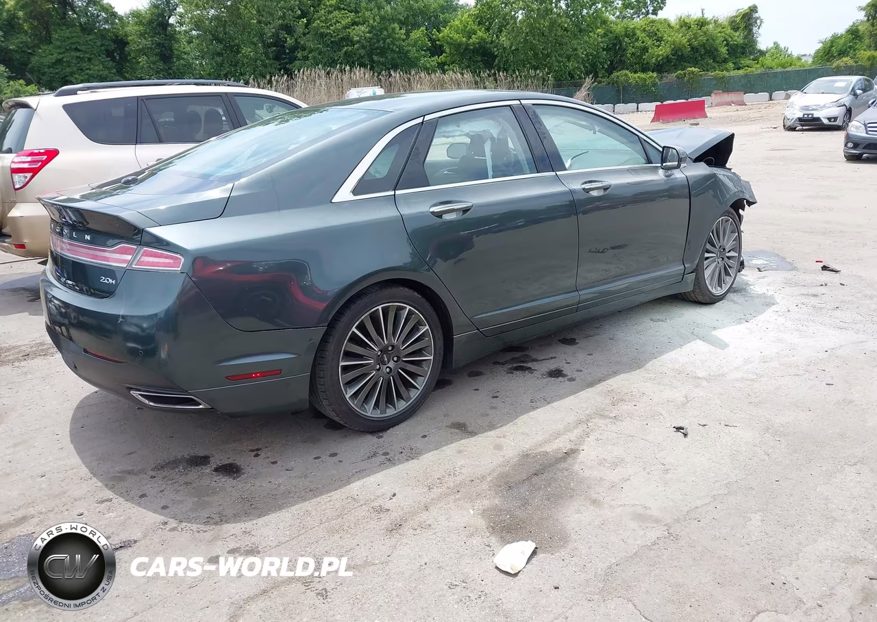 2016 Lincoln Mkz Hybrid VIN:3LN6L2LU1GR601967 - 4