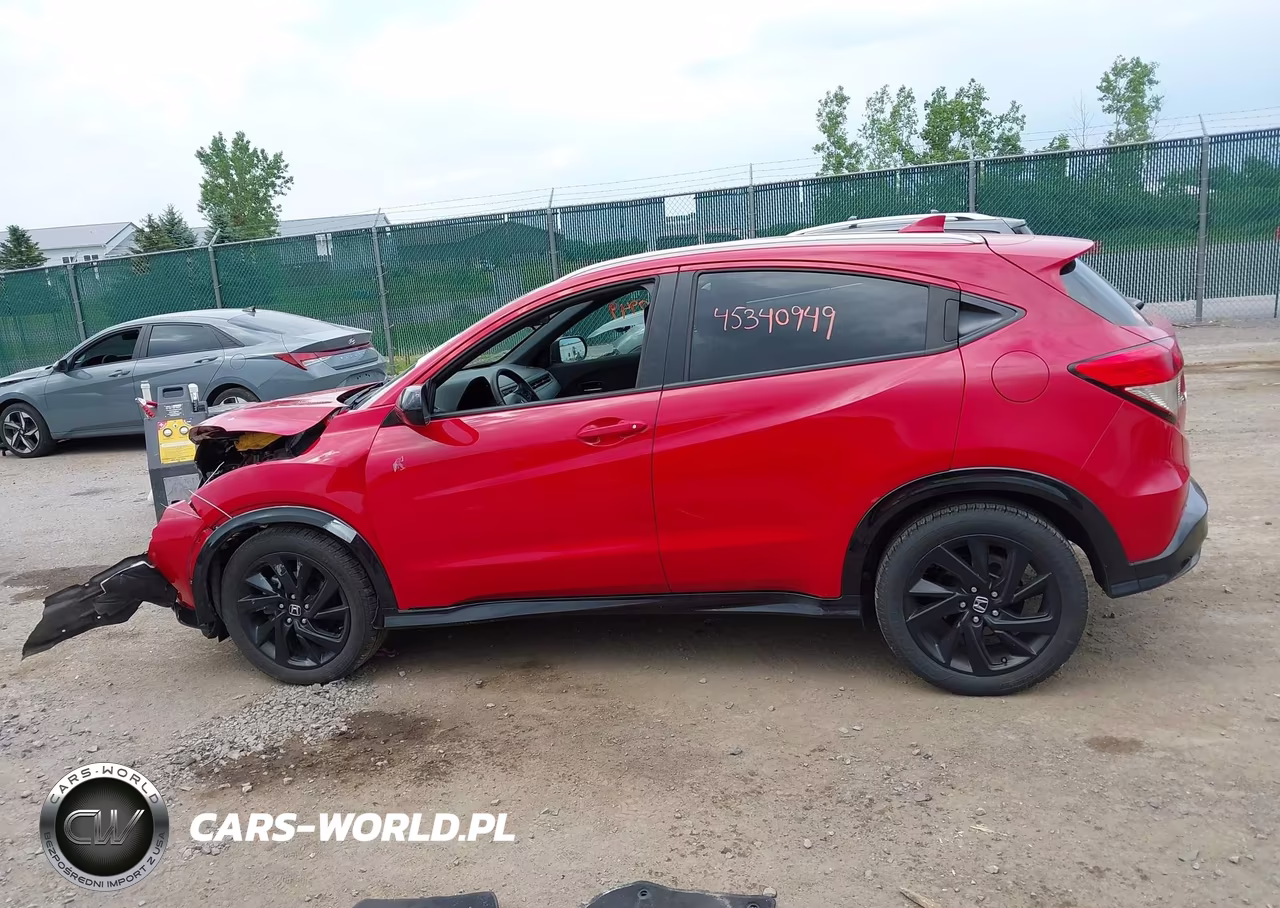 2022 Honda Hr-V Awd Sport VIN:3CZRU6H16NM734720 - 14