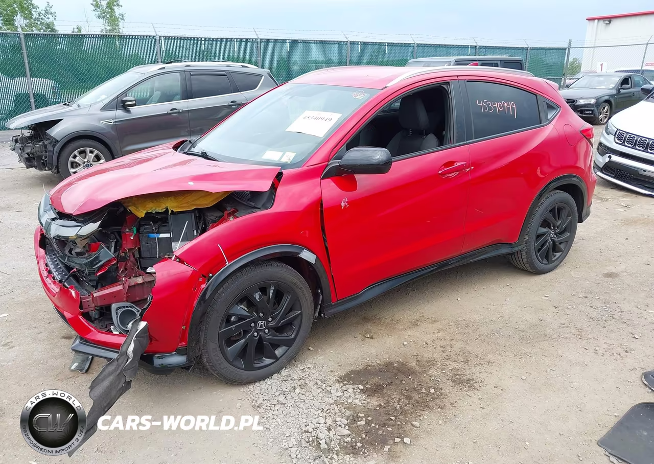 2022 Honda Hr-V Awd Sport VIN:3CZRU6H16NM734720 - 2