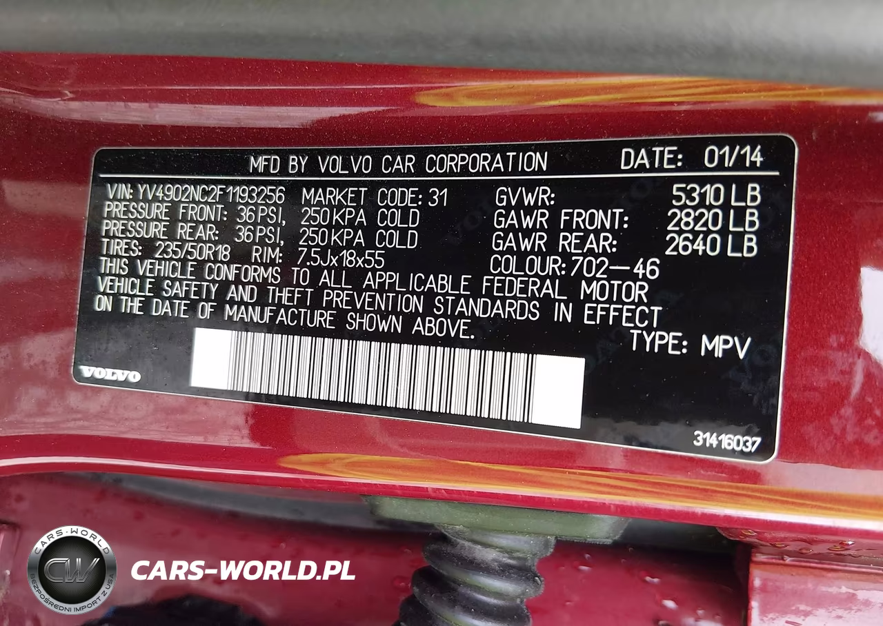 2015 Volvo Xc70 T6 Premier Plus VIN:YV4902NC2F1193256 - 9
