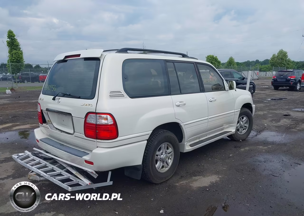 2002 Lexus Lx 470 VIN:JTJHT00W423517461 - 4