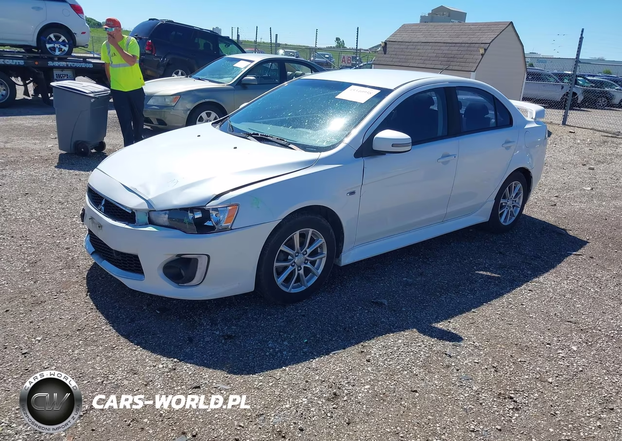 2016 Mitsubishi Lancer Es VIN:JA32U2FU3GU011918 - 2